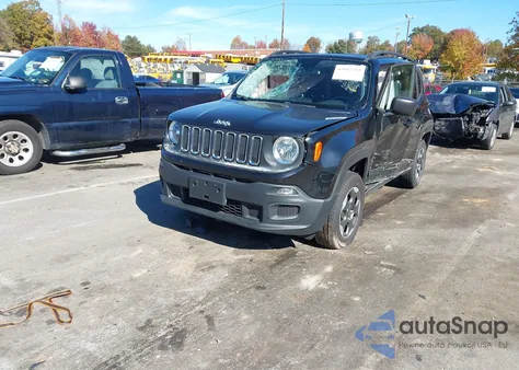 2017 Jeep Renegade Sport 4X4 from USA, damaged, VIN ZACCJBAB4HPF10685